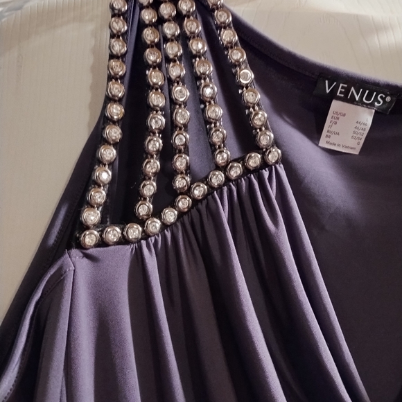 NWOT Venus embellished jersey top - Picture 3 of 4